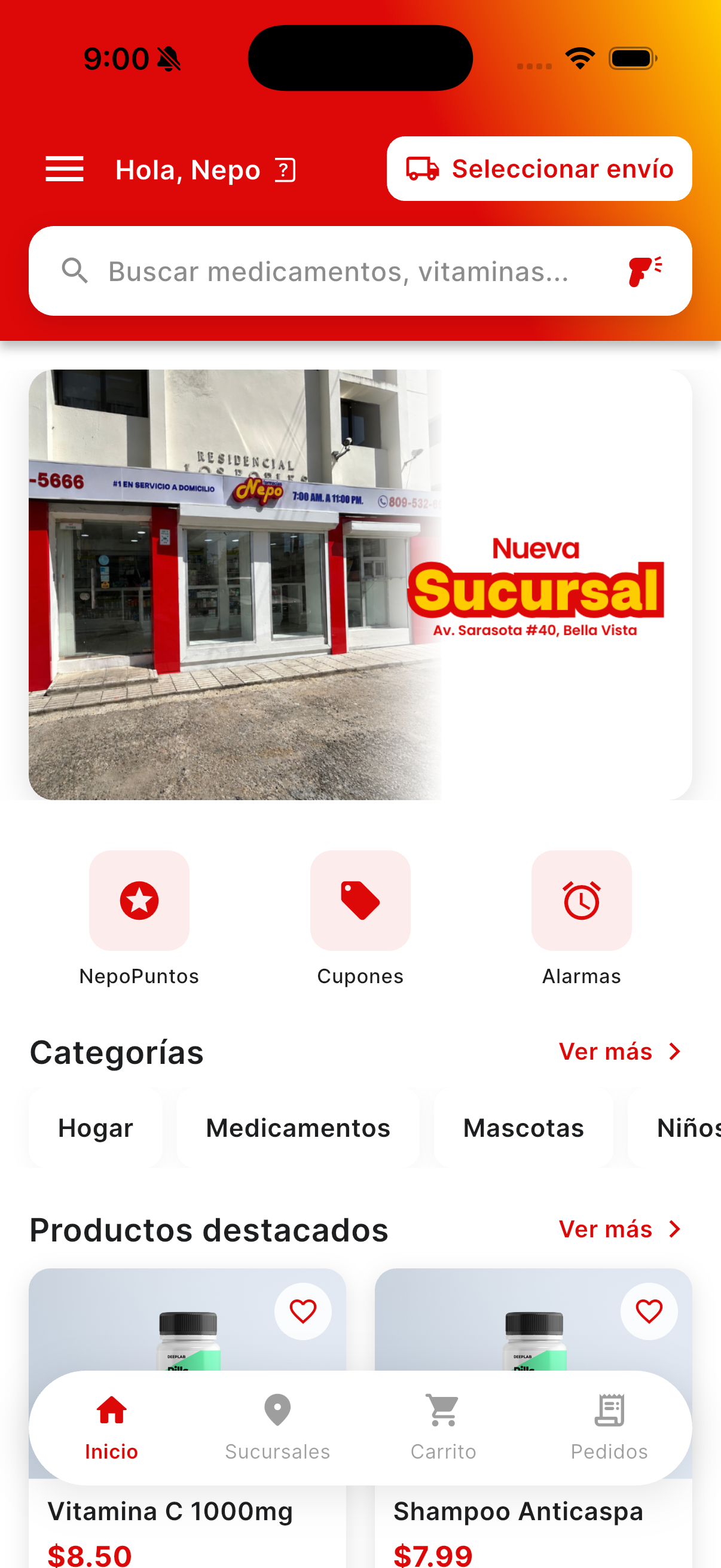 App Farmacia Nepo